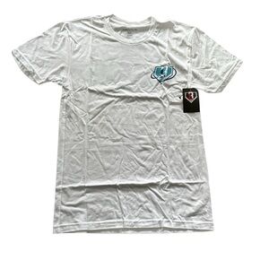 Men's NWT Baseball Lifestyle White Dream Chasing Tee Sz small
